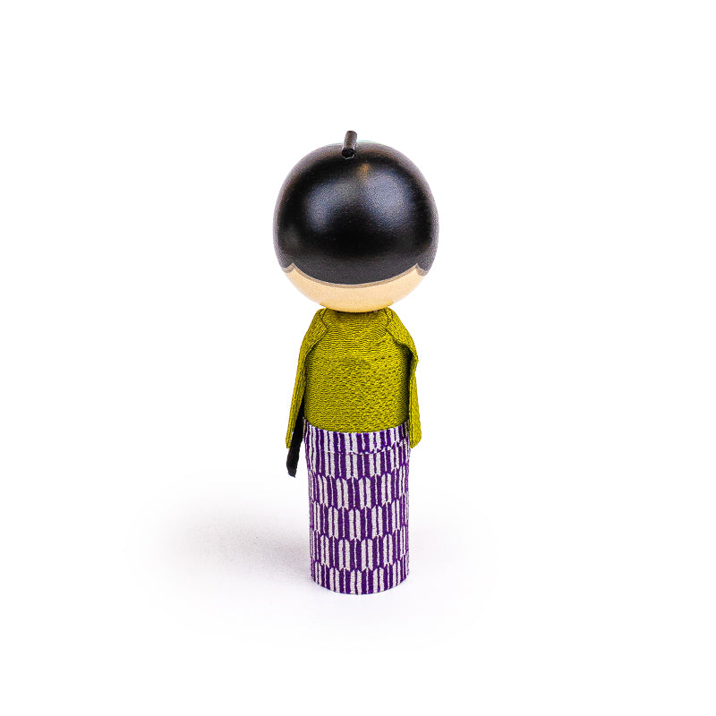 Japansk Kokeshi Docka - Ung Samuraj