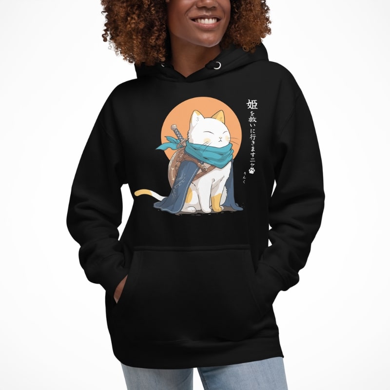 Japansk legendarisk katt Sweatshirt S / Noir