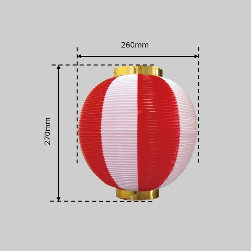 Japansk lykta - Grön Chochin
