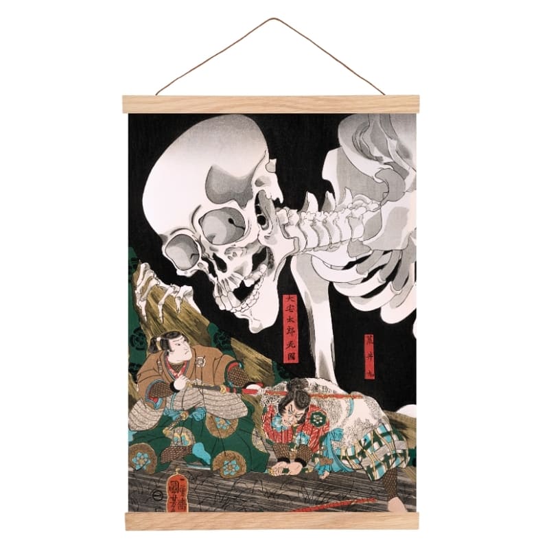 Japansk målning - Gashadokuro A3