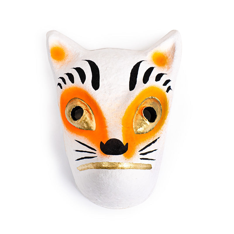 Japansk Mask - Papier-maché - Kitsune