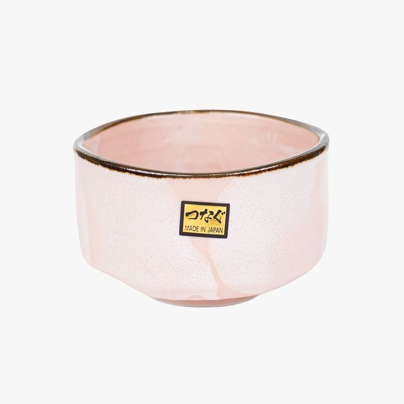 Japansk matchaskål Chawan Rosa