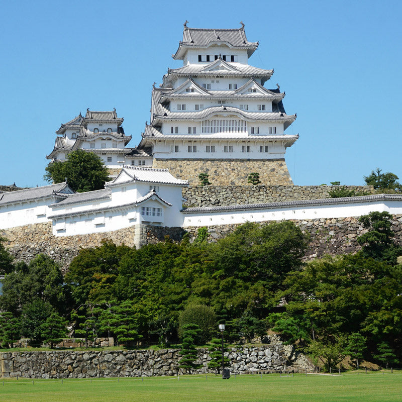 Japansk miniatyrmodell - Himeji slott