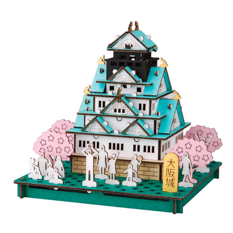 Japansk miniatyrmodell - Osaka slott