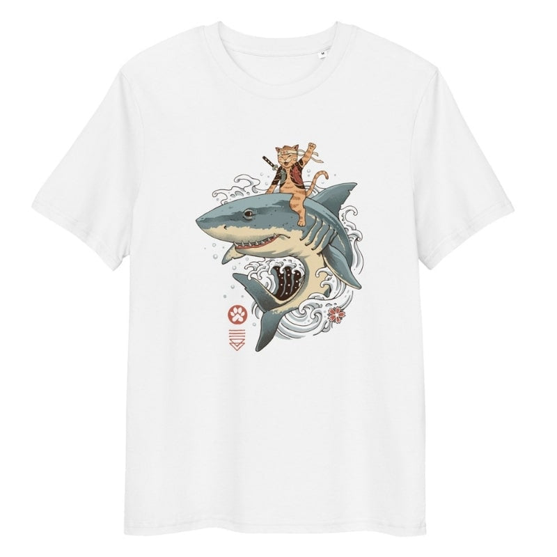 Japansk Neko Shark T shirt S
