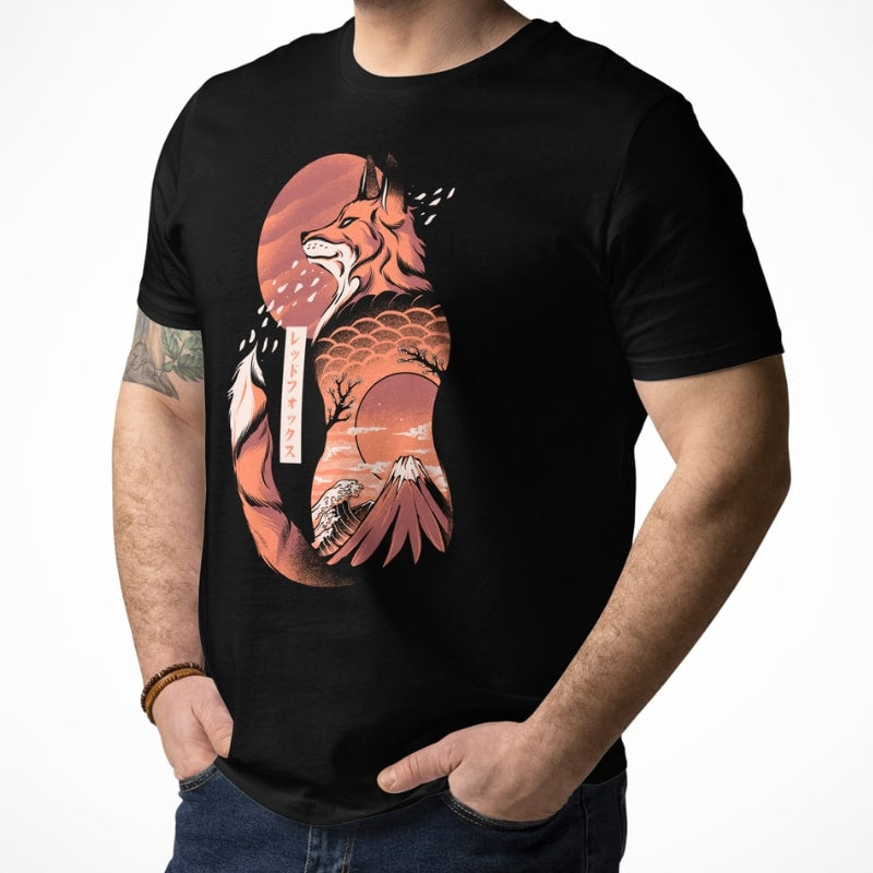 Japansk räv T shirt