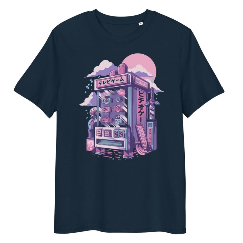 Japansk Retro Gaming T shirt S