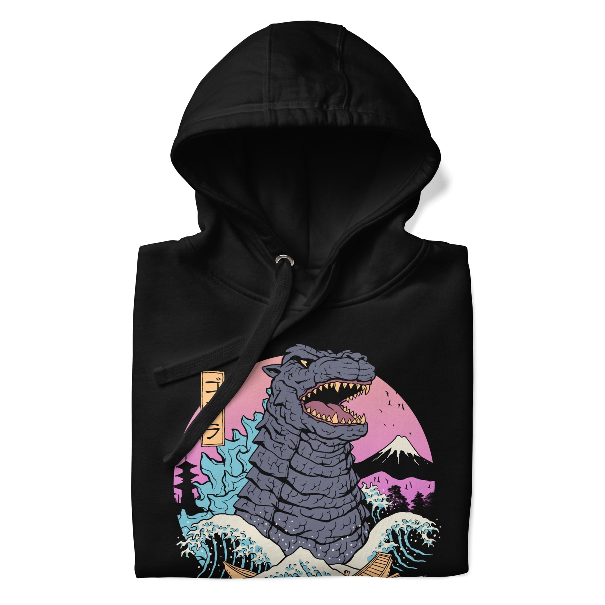 Japansk Retro Kaiju Sweatshirt