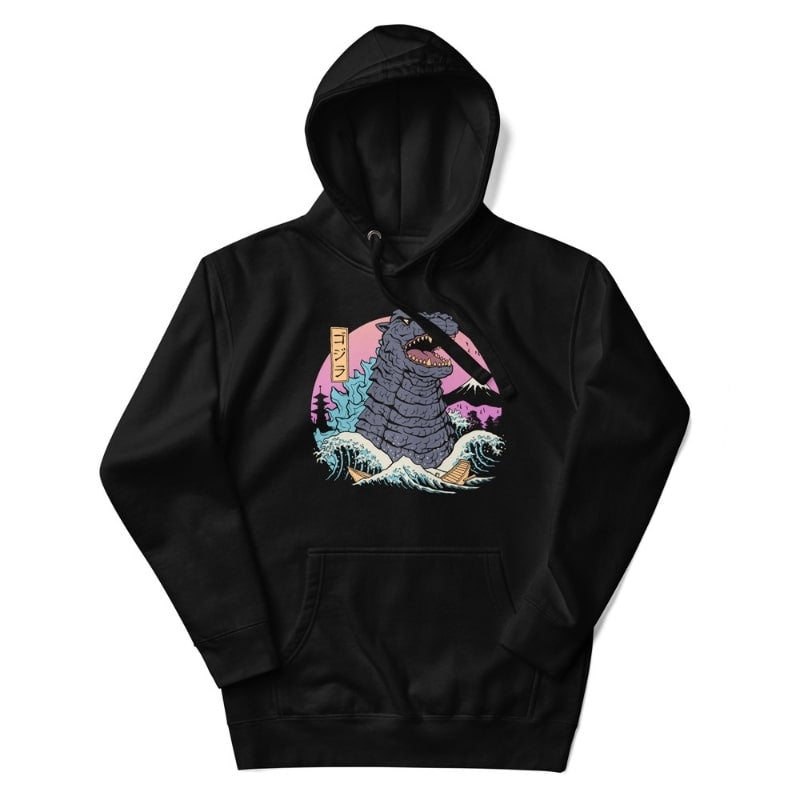 Japansk Retro Kaiju Sweatshirt S