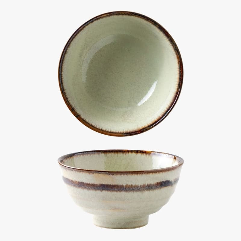 Japansk risskål med wasabi