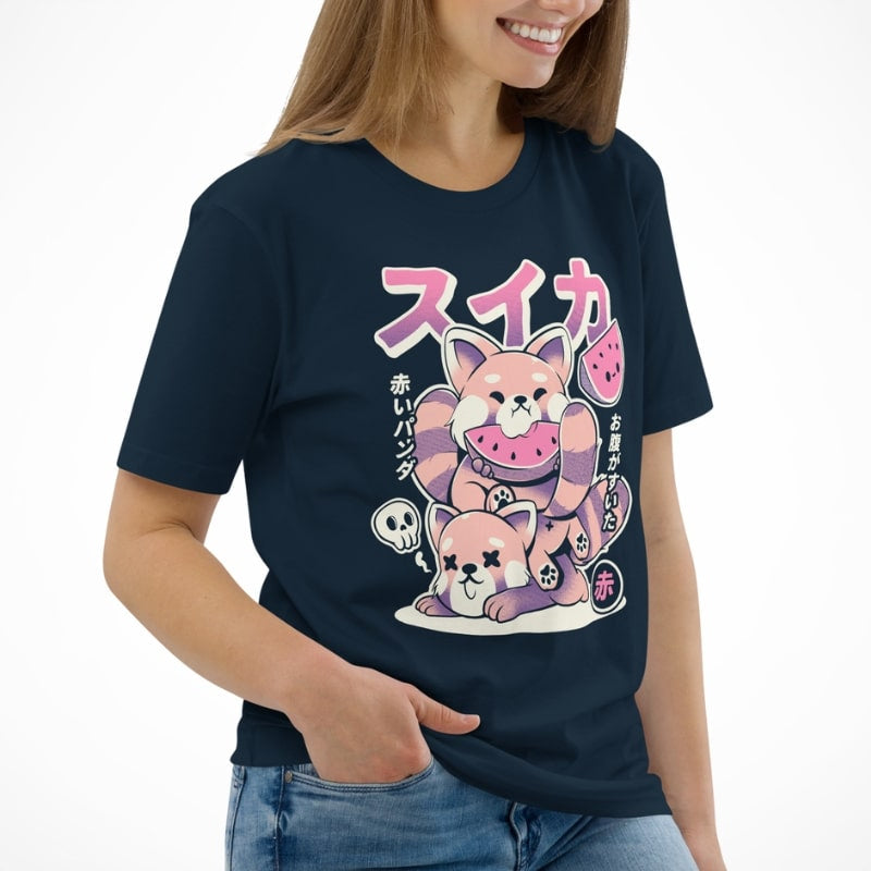 Japansk Röd Panda T shirt