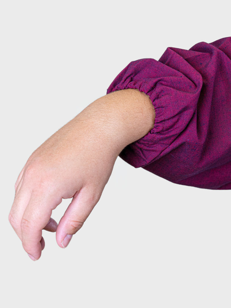 Japansk Samue-pyjamas Dam – Fuchsia
