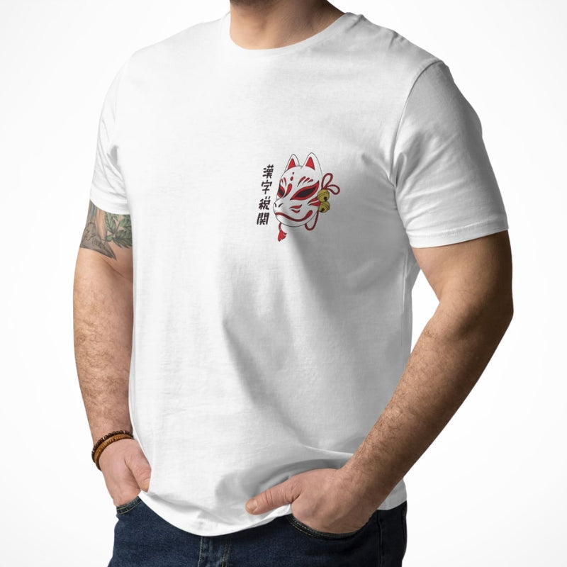 Japansk Samuraj Katt T shirt
