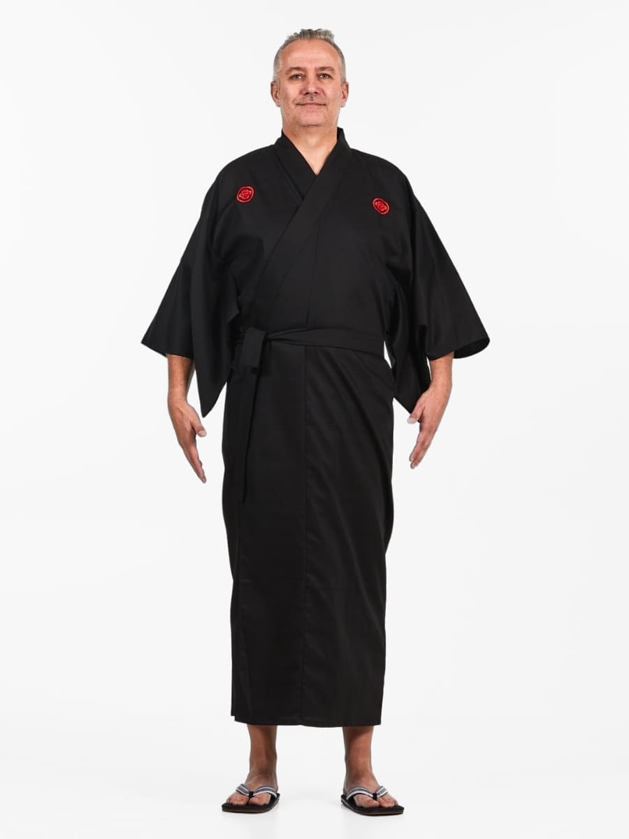 Japansk samuraj kimono för män En storlek