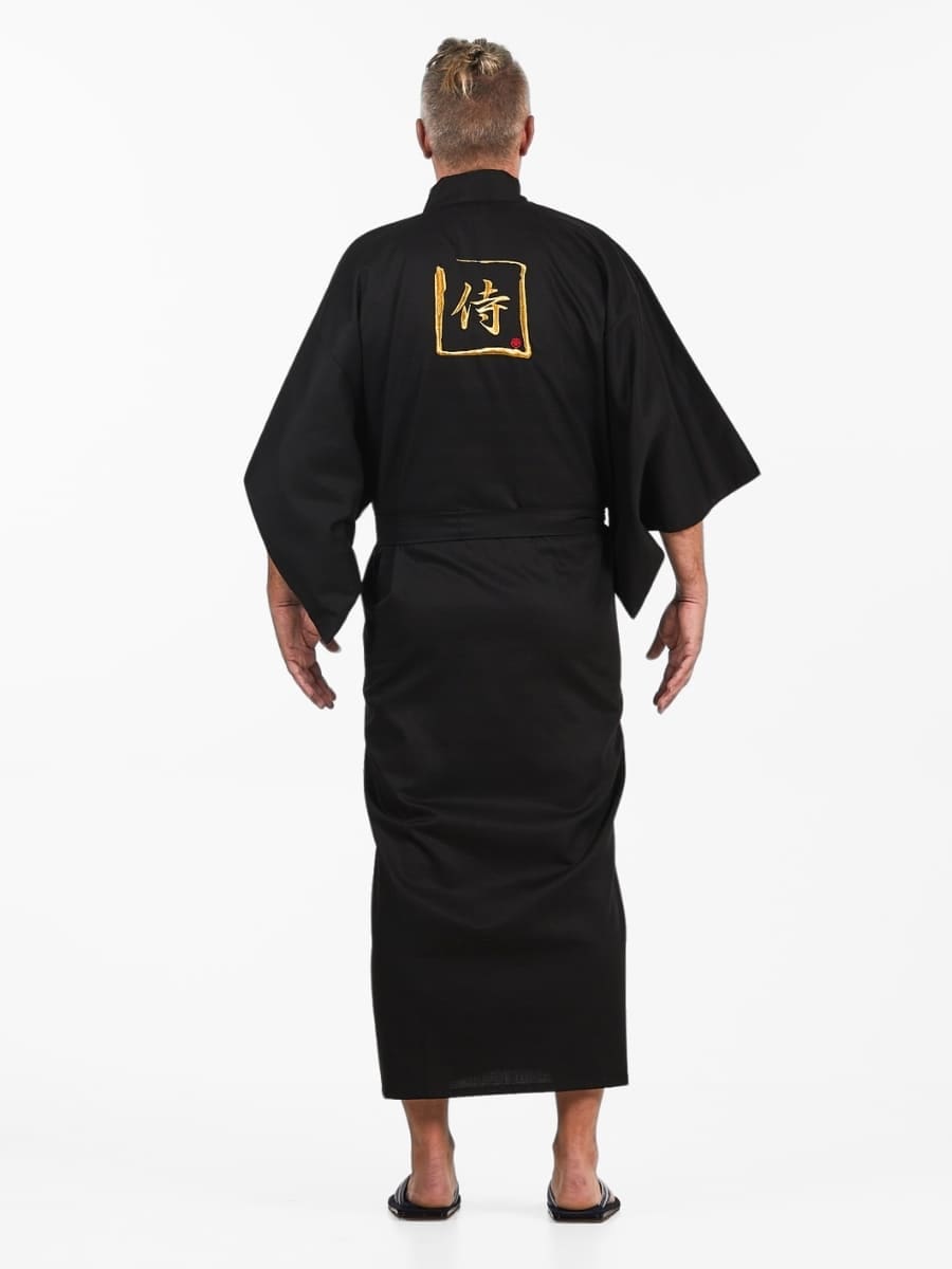 Japansk samuraj kimono för män En storlek