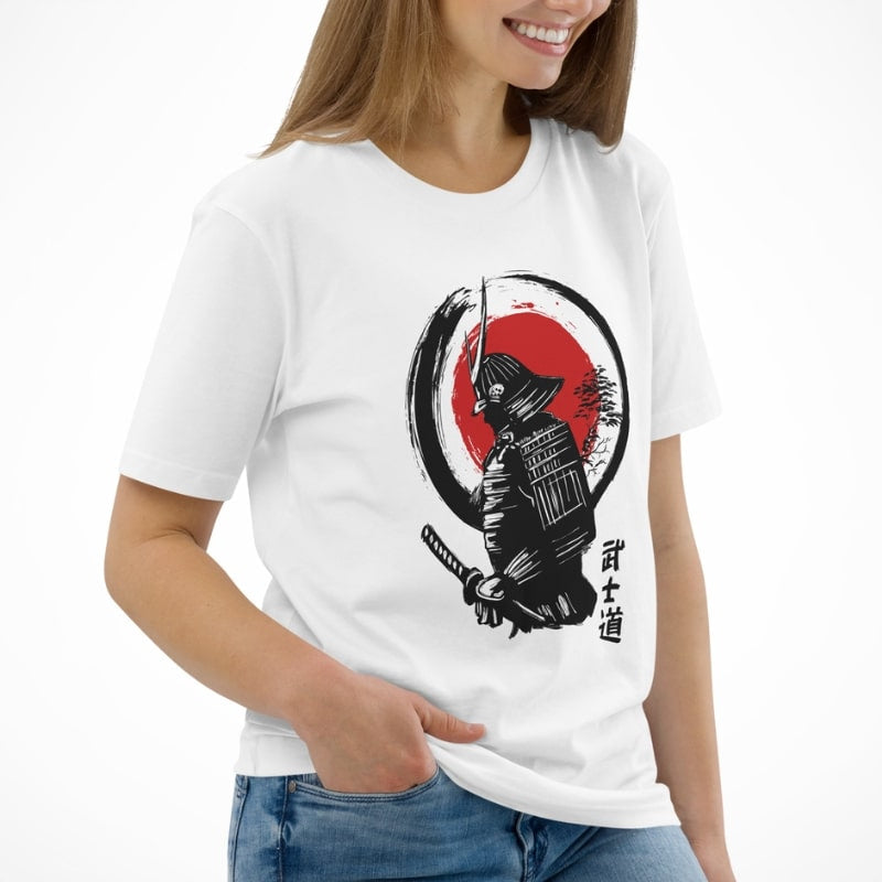 Japansk Samuraj T shirt