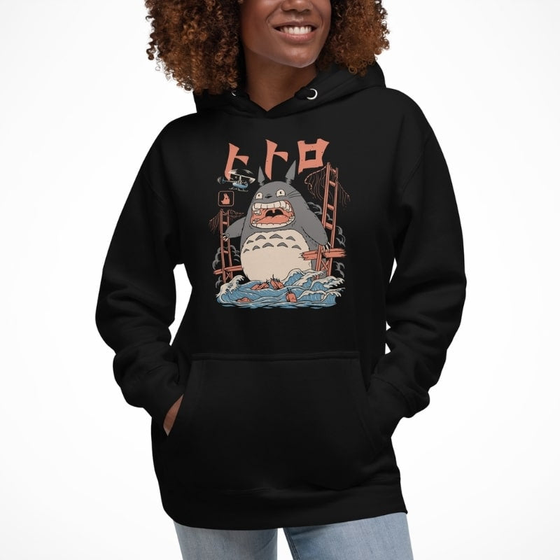 Japansk skog Kaiju Sweatshirt