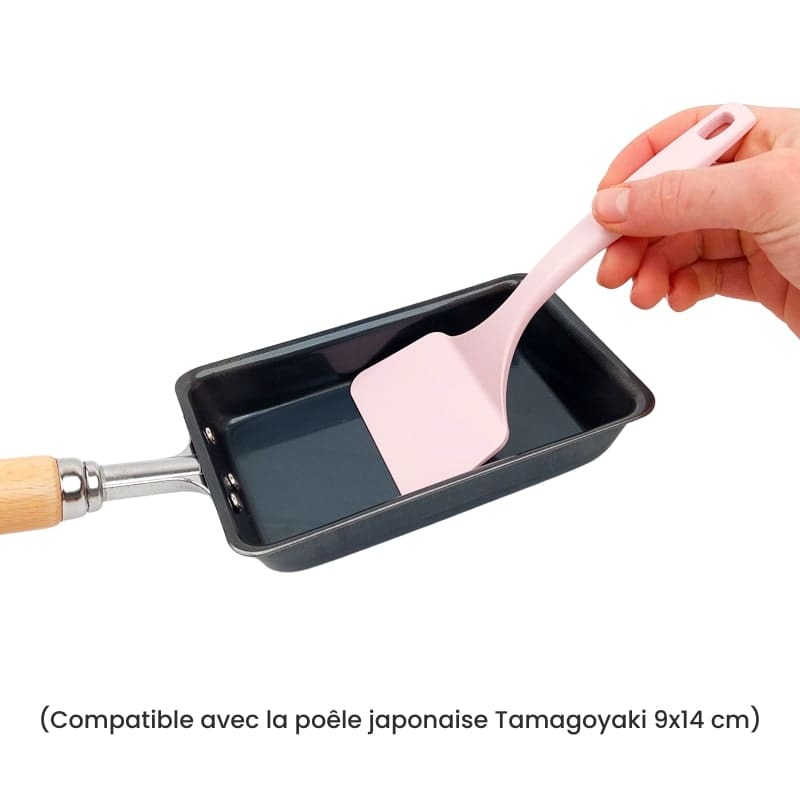Japansk spatel Tamagoyaki omelett