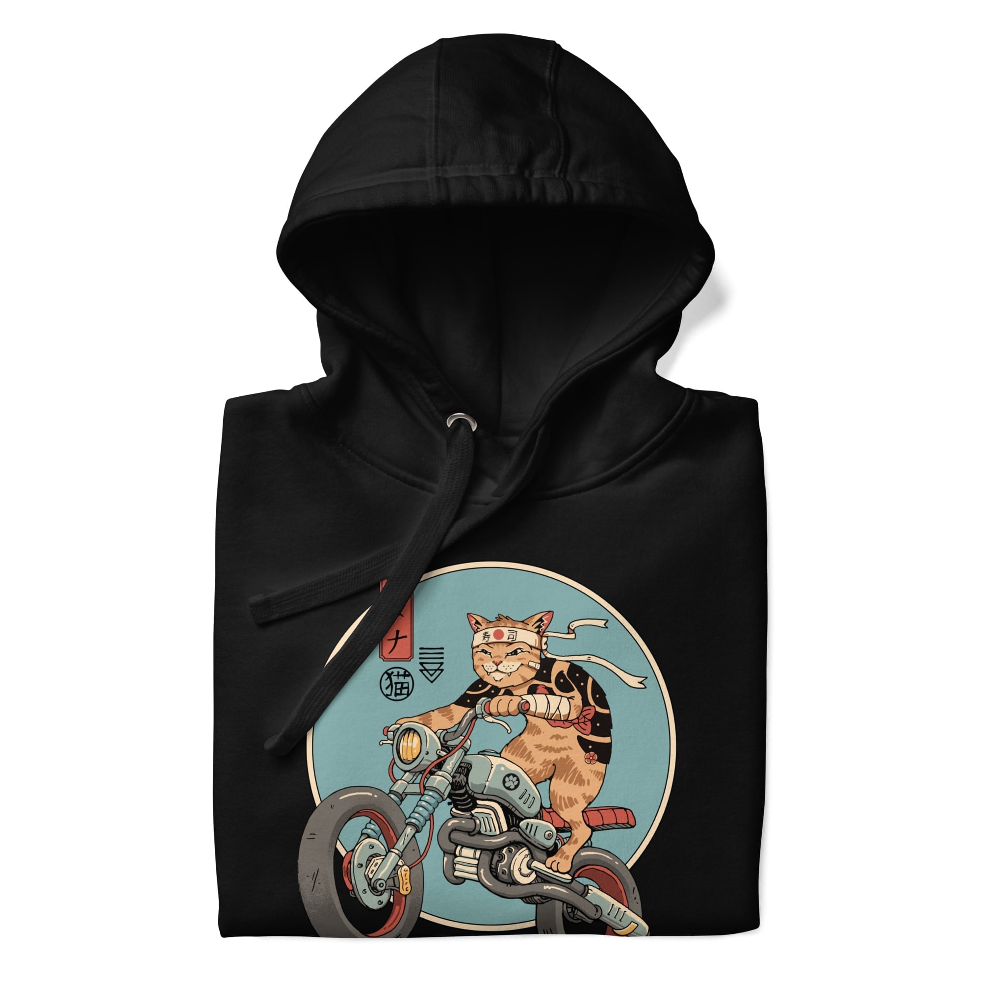 Japansk sweatshirt Neko Rider