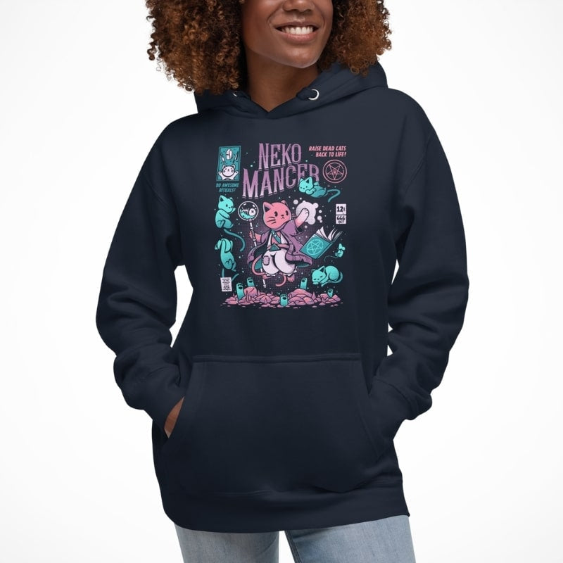 Japansk sweatshirt Nekomancer