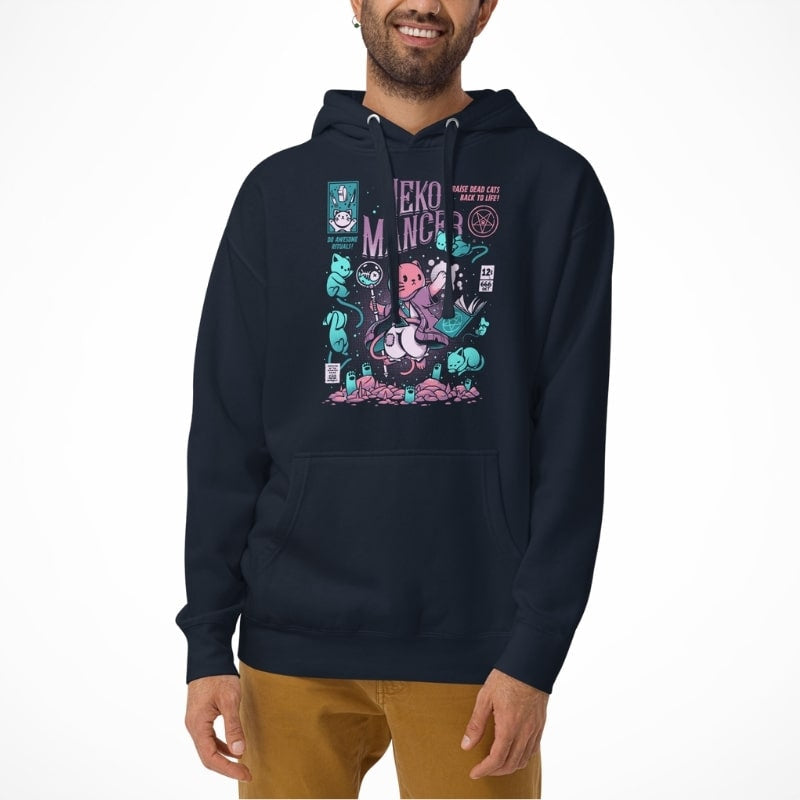 Japansk sweatshirt Nekomancer