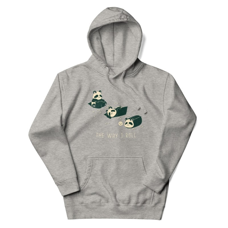 Japansk sweatshirt Sushi Roll S / Gris
