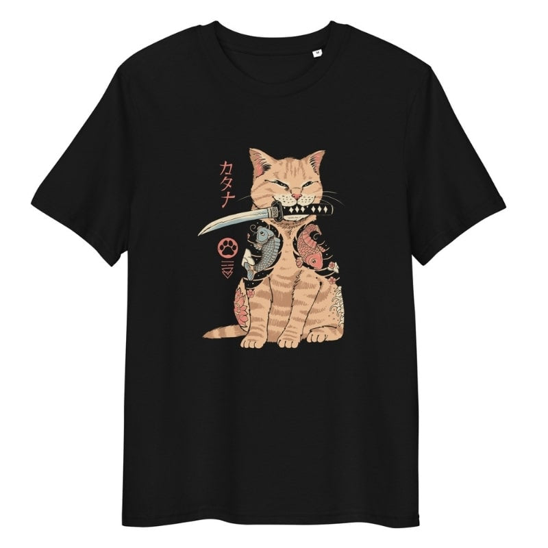Japansk T shirt Neko Yakuza S