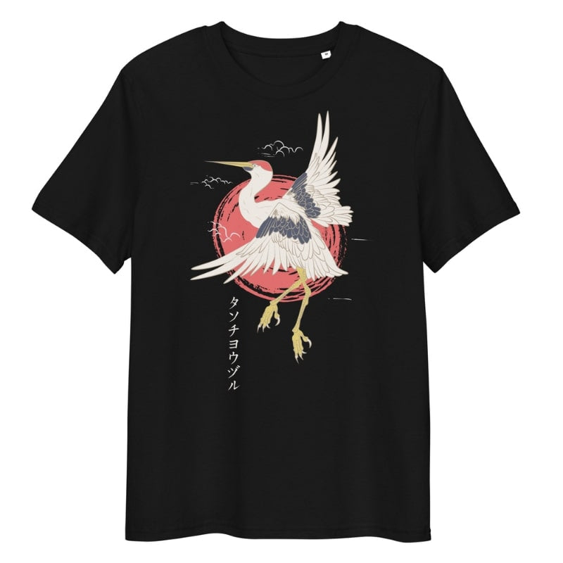Japansk Tanchou T shirt S / Noir