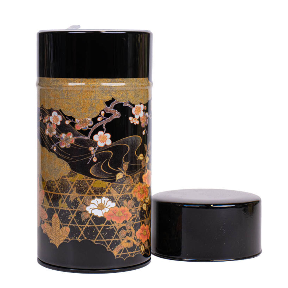 Japansk Teburk i Metall - Köetsu Svart Lackerad