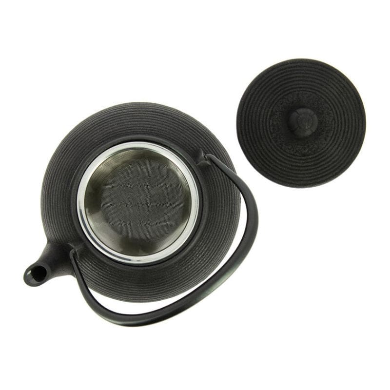 Japansk tekanna i gjutjärn Iwachu Senbiki Black 650 ml