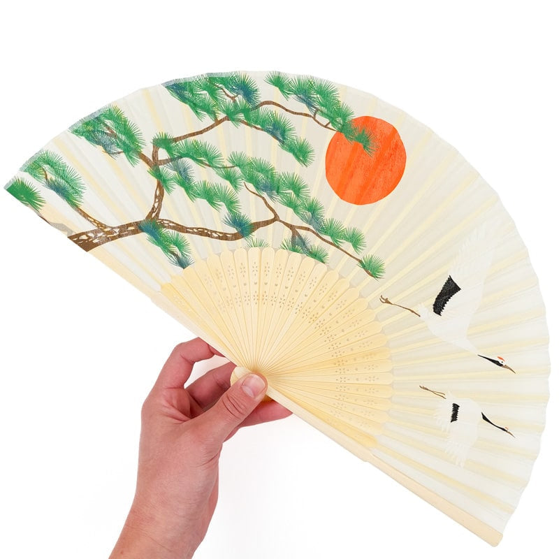 Japansk trana och tallfläkt
