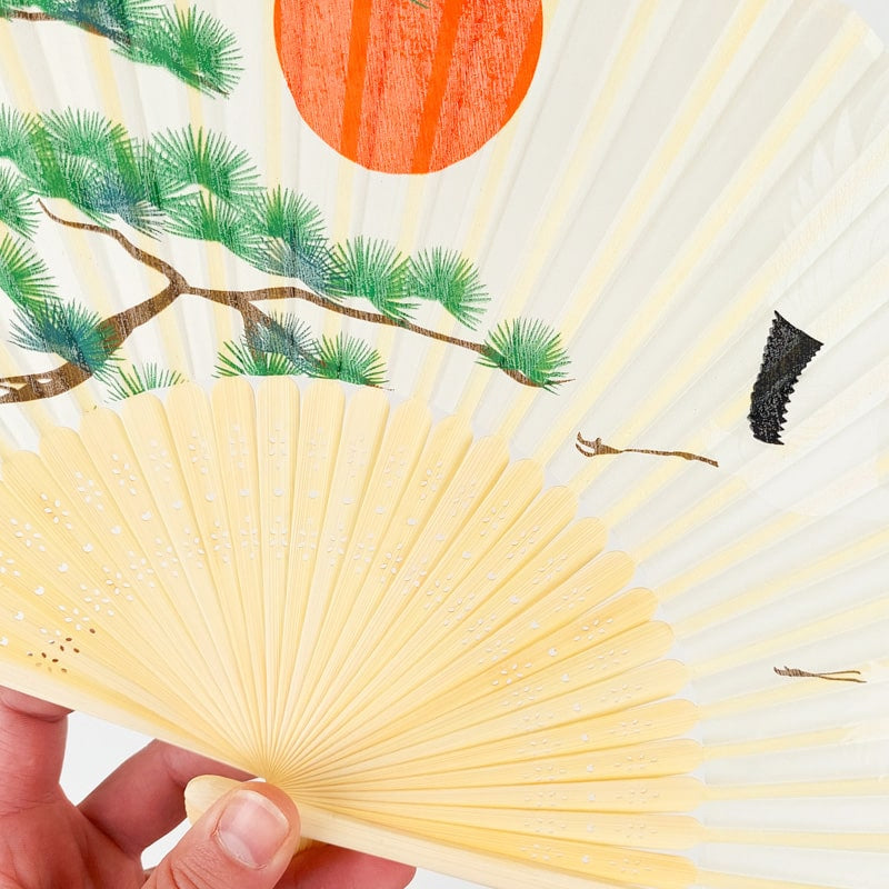 Japansk trana och tallfläkt