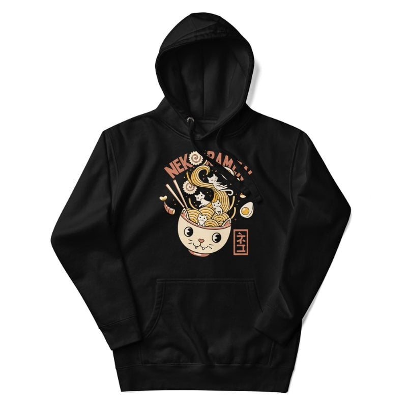 Japansk tröja Neko Ramen S