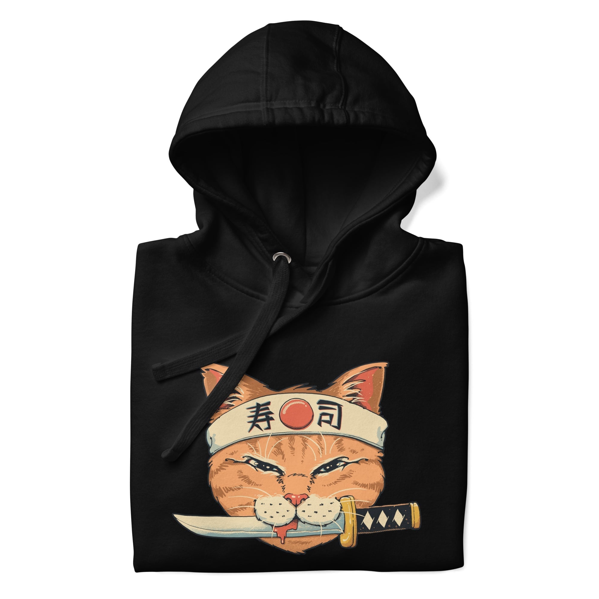 Japansk tröja Neko Sushi Katana