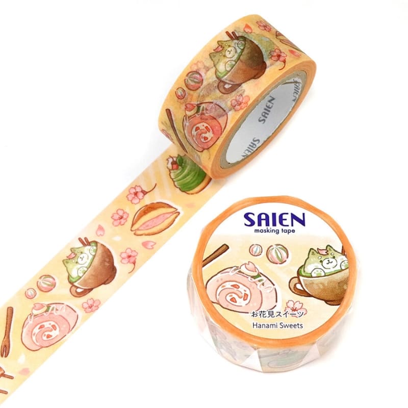 Japansk Washi Tape Hanami Sötsaker