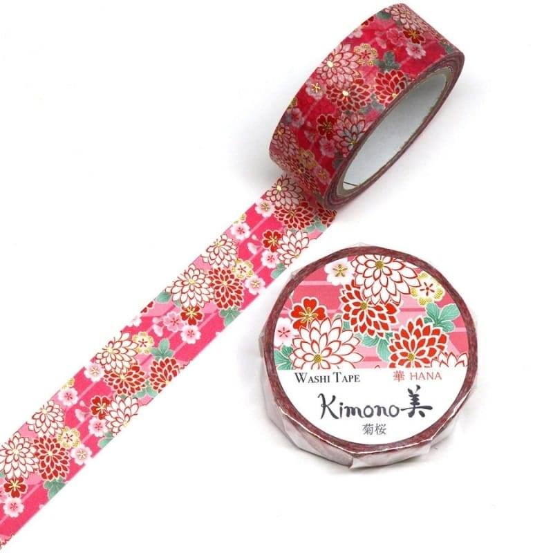 Japansk Washi Tape Kiku Sakura