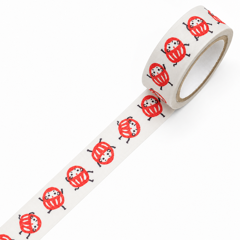 Japansk Washi-Tejp - Daruma
