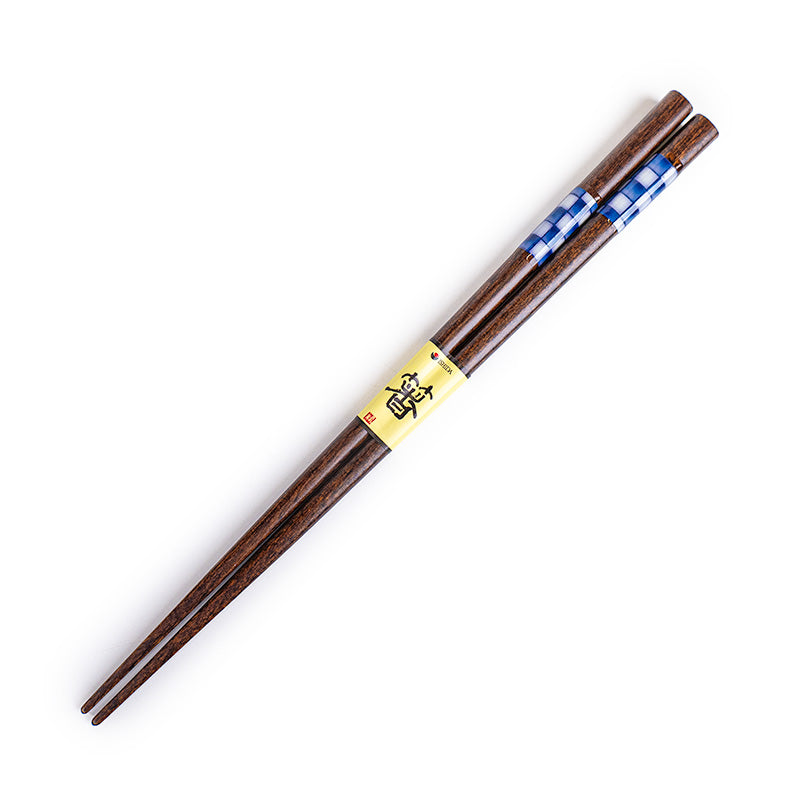 Japanska Ätpinnar - Ichimatsu Indigo
