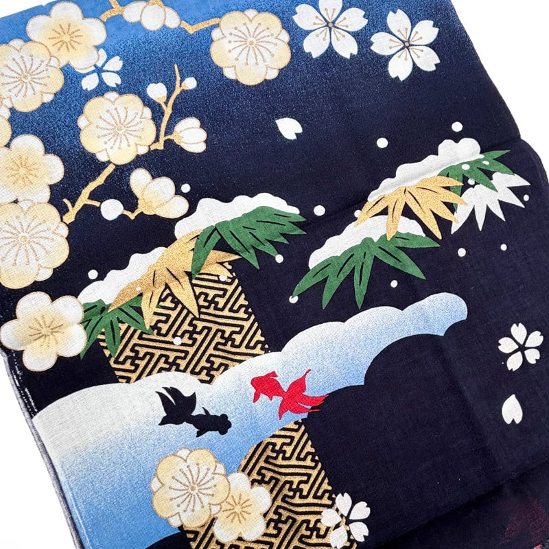 Japanska Four Seasons Tenugui