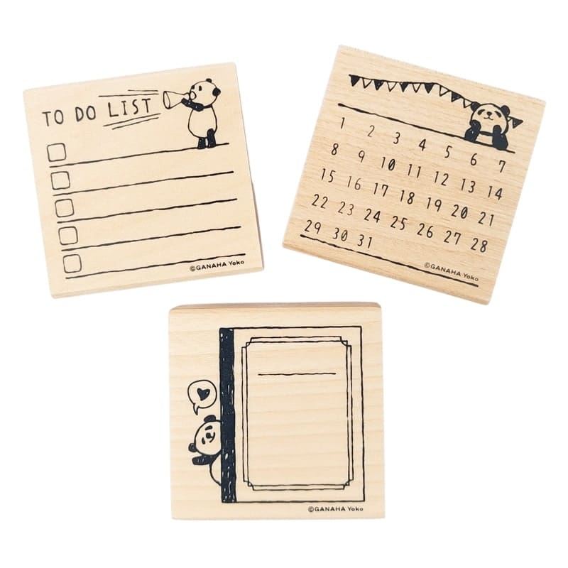 Japanska frimärket Panda Notes