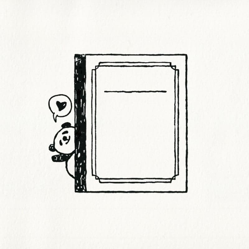 Japanska frimärket Panda Notes