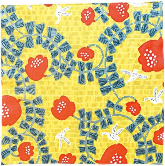 Japanska Furoshiki kolibrier 70x70 cm