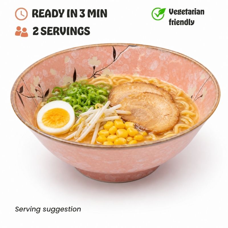 Japanska Instant Ramen - Sapporo Miso