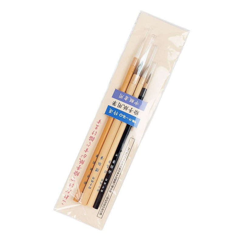 Japanska kalligrafipenslar set