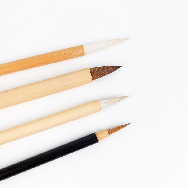 Japanska kalligrafipenslar set