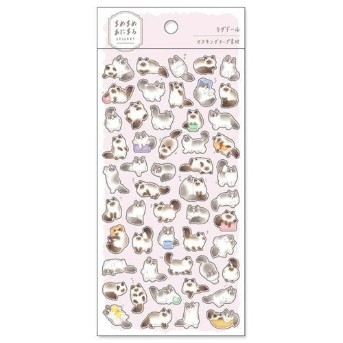 Japanska Kawaii Cat klistermärken