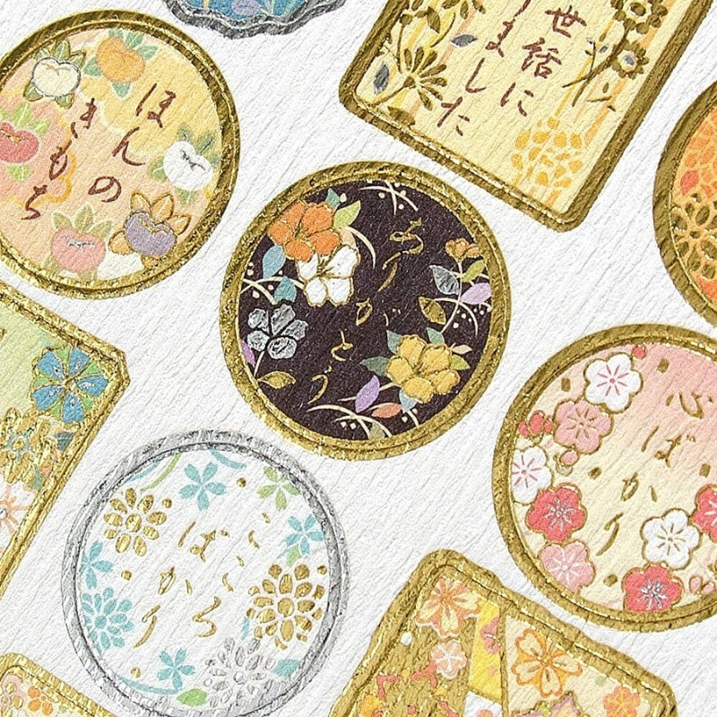 Japanska Kimono klistermärken