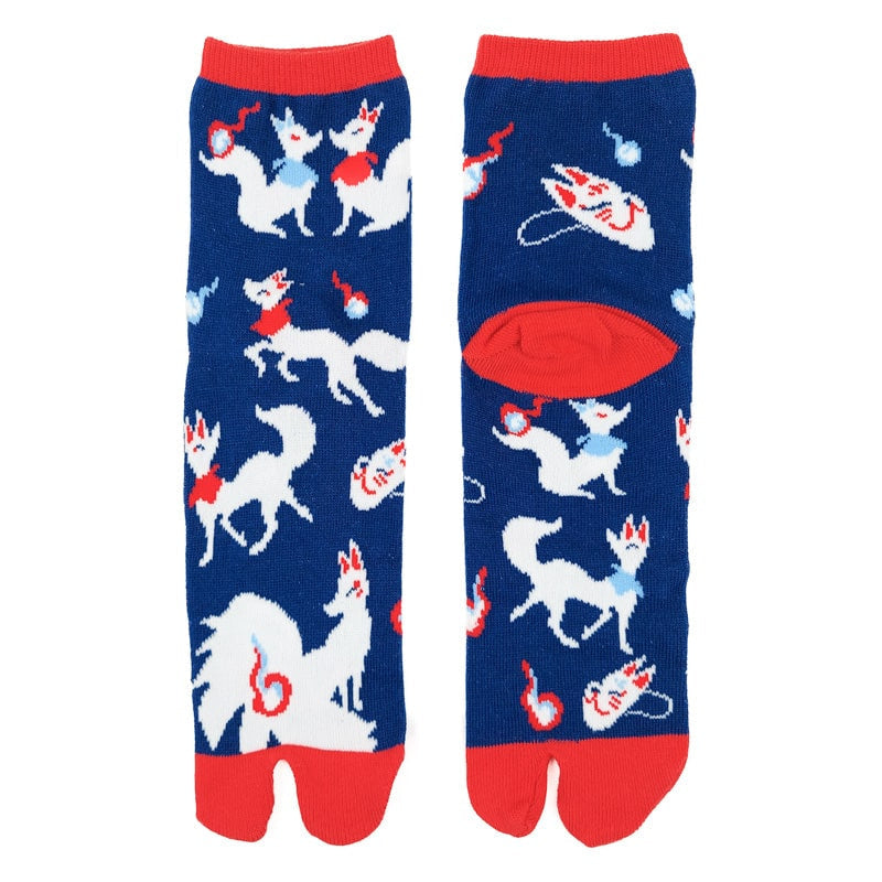 Japanska Kitsune strumpor EU 35 39