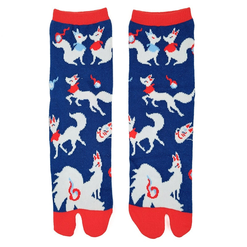 Japanska Kitsune strumpor EU 35 39