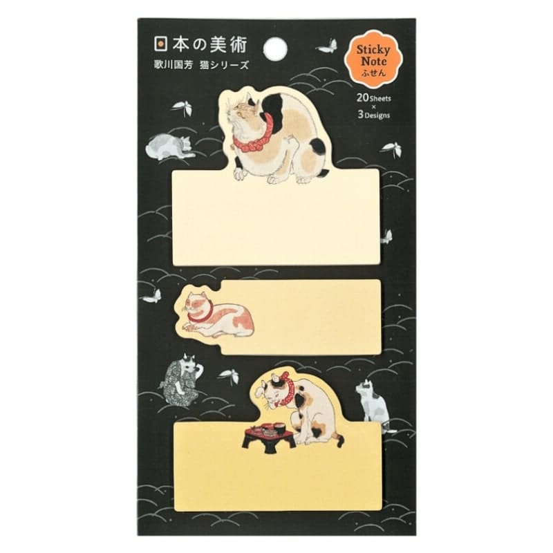 Japanska klisterlappar Neko av Kuniyoshi